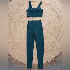 Victoria's Secret Teal Leggings Set